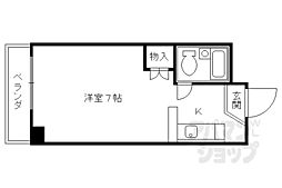 ＨＥＲＳＥ　Ｄ’ＯＲ 3階1Kの間取り