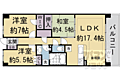 ライオンズ嵯峨天龍寺若宮西の邸2階19.8万円