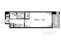 京都市営烏丸線 烏丸御池駅 徒歩5分 4階/-