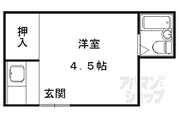 トワン 1階1Kの間取り