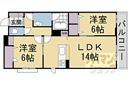 エクレール ヴェール シャーメゾン西院 2階