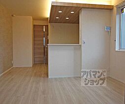 阪急京都本線 桂駅 徒歩9分の賃貸アパート 2階1LDKのリビング/ダイニング