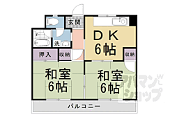 間取図画像 2DK