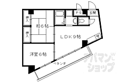 間取図画像 2DK