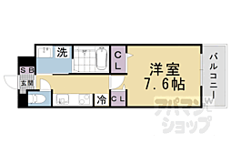 フラッツ太秦 3階