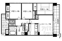 パインフィールド西京極 4階