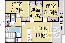 Ｐｌｕｍｅ葛野三条 1階