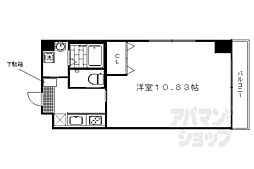 カーサショウエイ 1Kの間取図画像