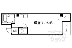 サンシャイン西院 2階