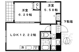 京都市営烏丸線 四条駅 徒歩6分 4階/-