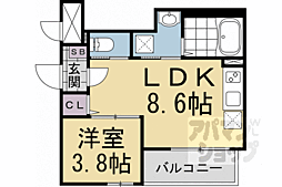 センチュリー嵯峨嵐山 3階/301