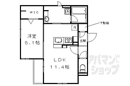 メゾン・ド・プルミエール 1LDKの間取図画像
