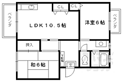 メゾン太秦 2階