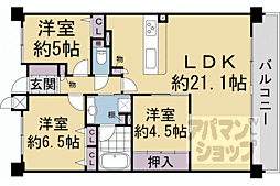 パデシオン御池西ノ京グラン 3階