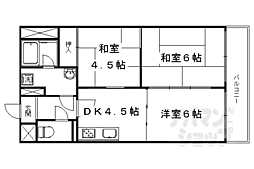 西京極ガーデンハイツ 5階