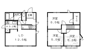 京都府京都市左京区下鴨前萩町（賃貸一戸建3LDK・--・80.00㎡） その2