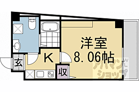 フラッティ千本寺之内北 301 ｜ 京都府京都市上京区千本通芦山寺上る閻魔前町（賃貸マンション1K・3階・23.45㎡） その2