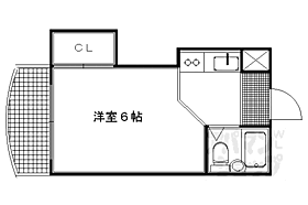 サンハイム島谷 202 ｜ 京都府京都市上京区下長者町六軒町西入利生町（賃貸マンション1K・2階・19.00㎡） その2