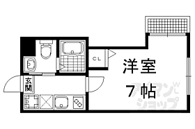 京都府京都市北区紫野十二坊町（賃貸マンション1K・3階・20.57㎡） その2