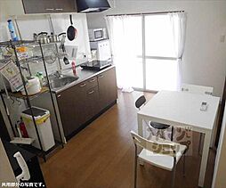 京都市営烏丸線 松ヶ崎駅 徒歩14分の賃貸一戸建て ワンルームのリビング/ダイニング