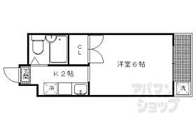 京都府京都市左京区一乗寺西水干町（賃貸マンション1K・3階・19.00㎡） その2