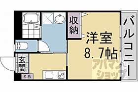 京都府京都市中京区西ノ京南大炊御門町（賃貸マンション1K・3階・31.80㎡） その2