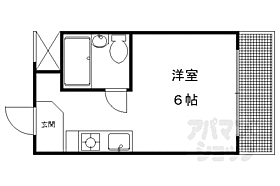 京都府京都市左京区岩倉南平岡町（賃貸マンション1K・2階・16.00㎡） その2