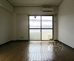 京都市営烏丸線 北大路駅 徒歩24分の賃貸マンション 4階1Kのリビング/ダイニング