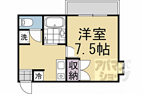 京都府京都市北区西賀茂中川上町（賃貸マンション1K・1階・23.49㎡） その2