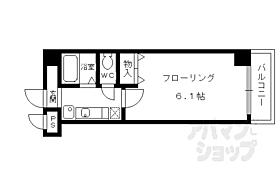 リーブル・シンワ 201 ｜ 京都府京都市上京区元誓願寺通千本西入松屋町（賃貸マンション1K・2階・19.19㎡） その2