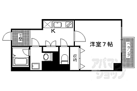 京都府京都市中京区西ノ京小堀町（賃貸マンション1K・9階・25.51㎡） その2