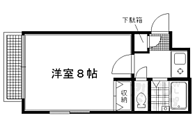 ユニヴェール 302 ｜ 京都府京都市上京区千本通出水下ル十四軒町（賃貸マンション1K・3階・19.60㎡） その2