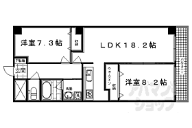 ｓａｗａｒａｂｉ御所 2E ｜ 京都府京都市上京区室町通武者小路下ル福長町（賃貸マンション2LDK・2階・75.14㎡） その2