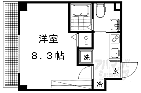 サントス北野 401 ｜ 京都府京都市上京区一条通御前通西入大東町（賃貸マンション1K・4階・23.40㎡） その2