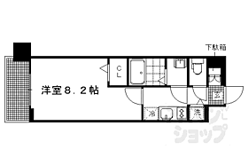 京都府京都市左京区一乗寺東杉ノ宮町（賃貸マンション1K・1階・25.81㎡） その2