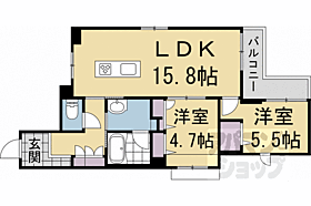 ＳｈａＭａｉｓｏｎ　御所ＷＥＳＴ 203 ｜ 京都府京都市上京区油小路通下立売上る近衛町（賃貸マンション2LDK・2階・62.68㎡） その2