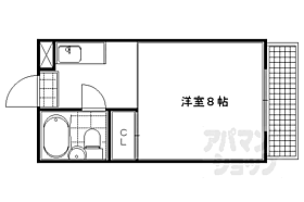 メゾン・デ・プランタン 306 ｜ 京都府京都市北区北野西白梅町（賃貸マンション1K・3階・20.00㎡） その2