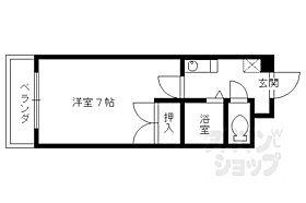 サンライズ渕田 303 ｜ 京都府京都市上京区千本通一条上る　泰童片原町（賃貸マンション1K・3階・21.70㎡） その2