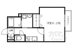 京都府京都市北区上賀茂山本町（賃貸アパート1K・1階・29.22㎡） その2