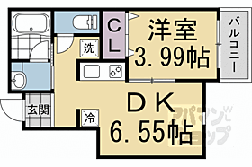 京都府京都市左京区山端川岸町（賃貸マンション1DK・1階・28.70㎡） その2