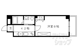 フラッティK&S千本寺之内 3階/301