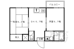 京都市営烏丸線 北大路駅 徒歩22分 3階/-