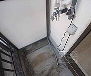 室外洗濯機置き場