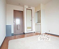 叡山電鉄叡山本線 一乗寺駅 徒歩9分の賃貸マンション 4階ワンルームのリビング/ダイニング