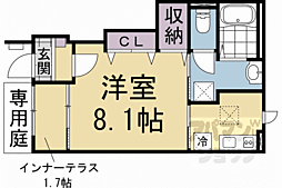 京都市営烏丸線 北大路駅 徒歩15分の賃貸アパート