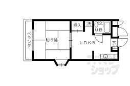 京都市営烏丸線 北大路駅 3.6km 2階/-