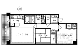 御所西新町通パークホームズ 4階/C-4