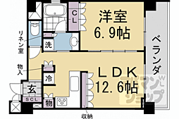 リーガル京都御所西V 4階