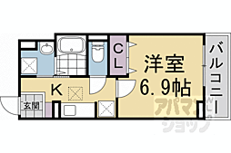 京都市営烏丸線 北大路駅 徒歩24分 1階/-