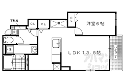 叡山電鉄鞍馬線 岩倉駅 徒歩23分 1階/-